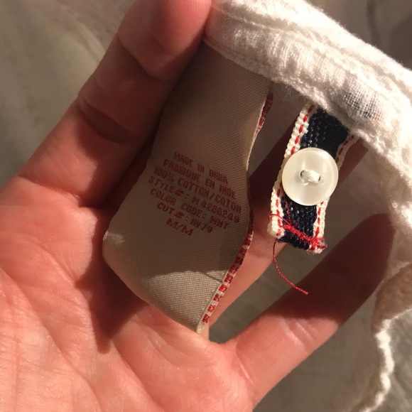 Guess Mens Long Sleeve White Button Down - Picture 9 of 16